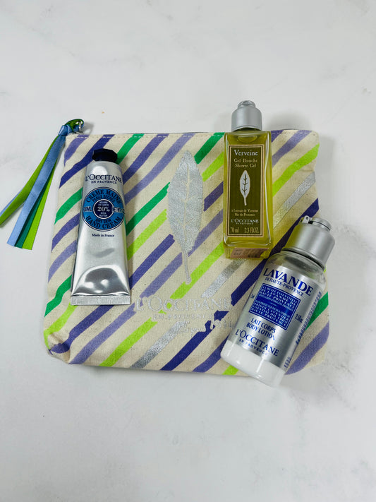 Set L'occitane Lavanda, Verbena, Kárite.