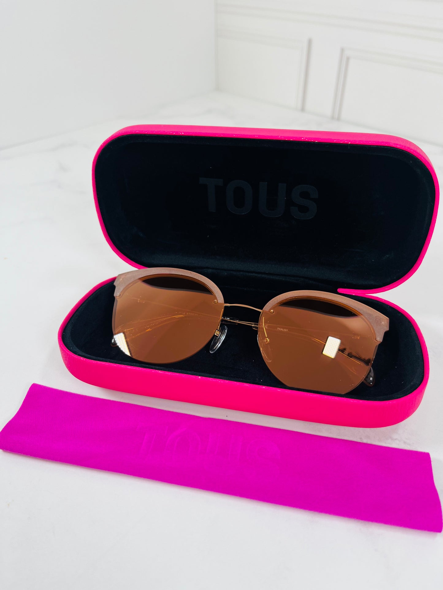 Gafas de sol Tous rosa espejo