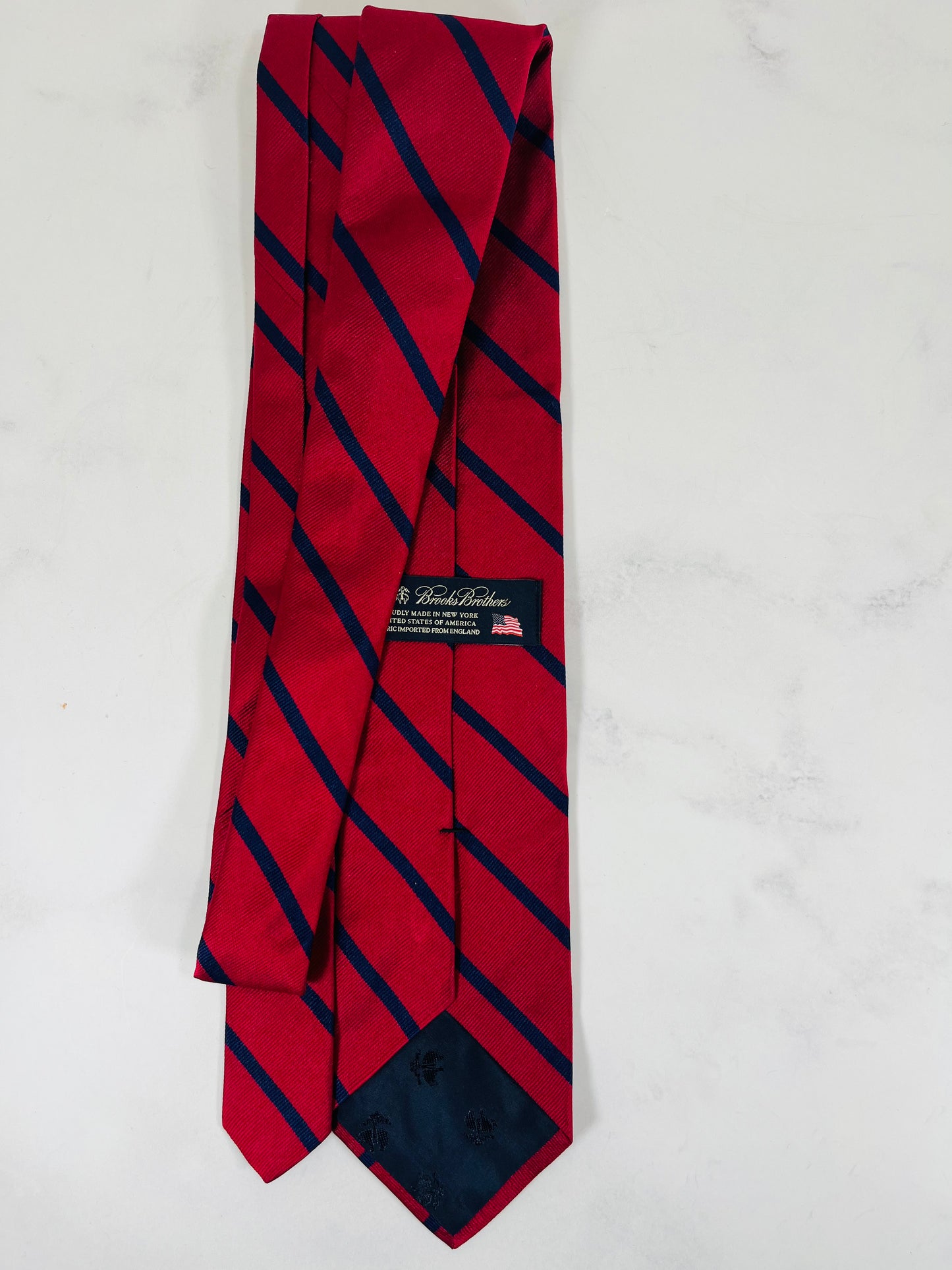 Corbata Brooks Brothers roja