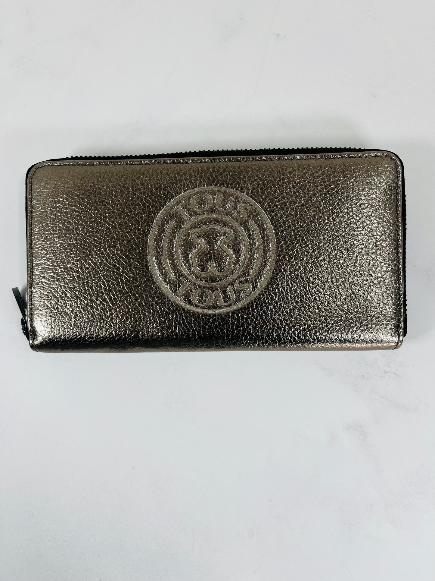 Tous Cartera cuero gris