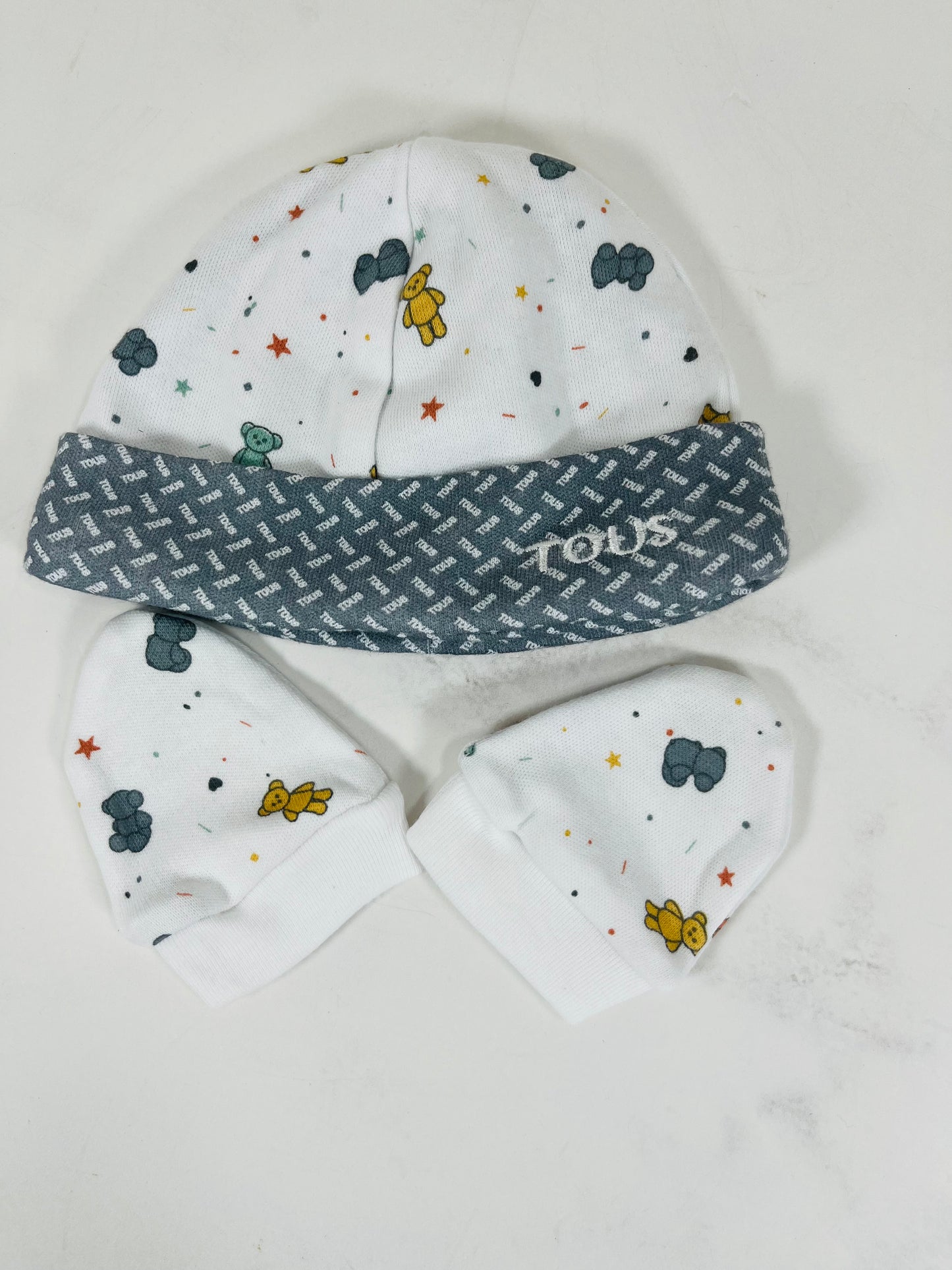 Gorritos TOUS recién nacido con manoplas 1m