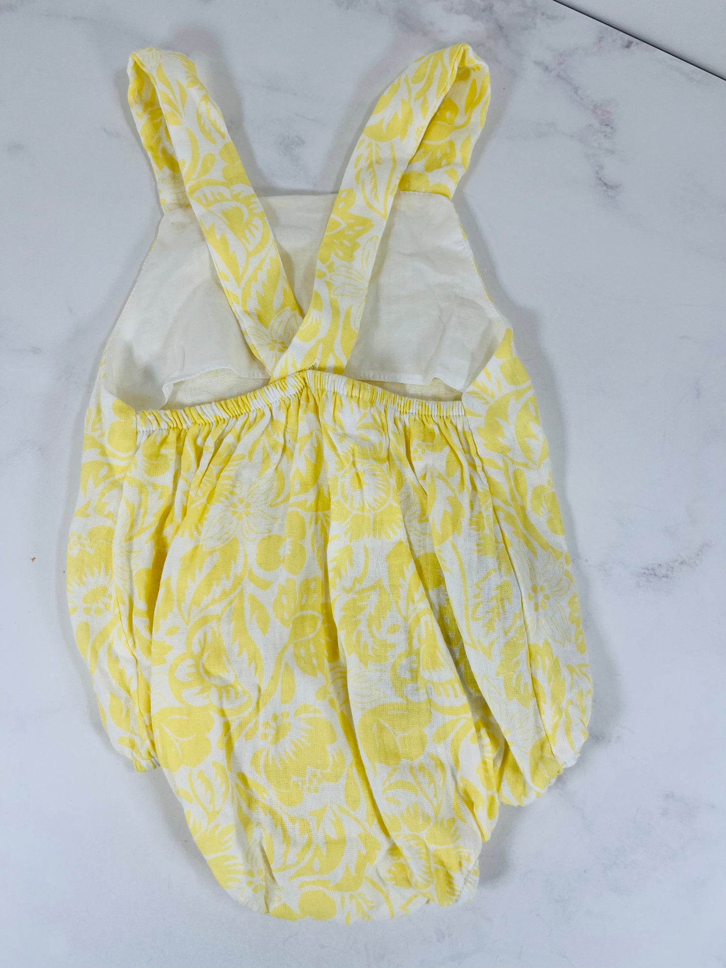 Pelele Lulu amarillo MANGO  6/9 m