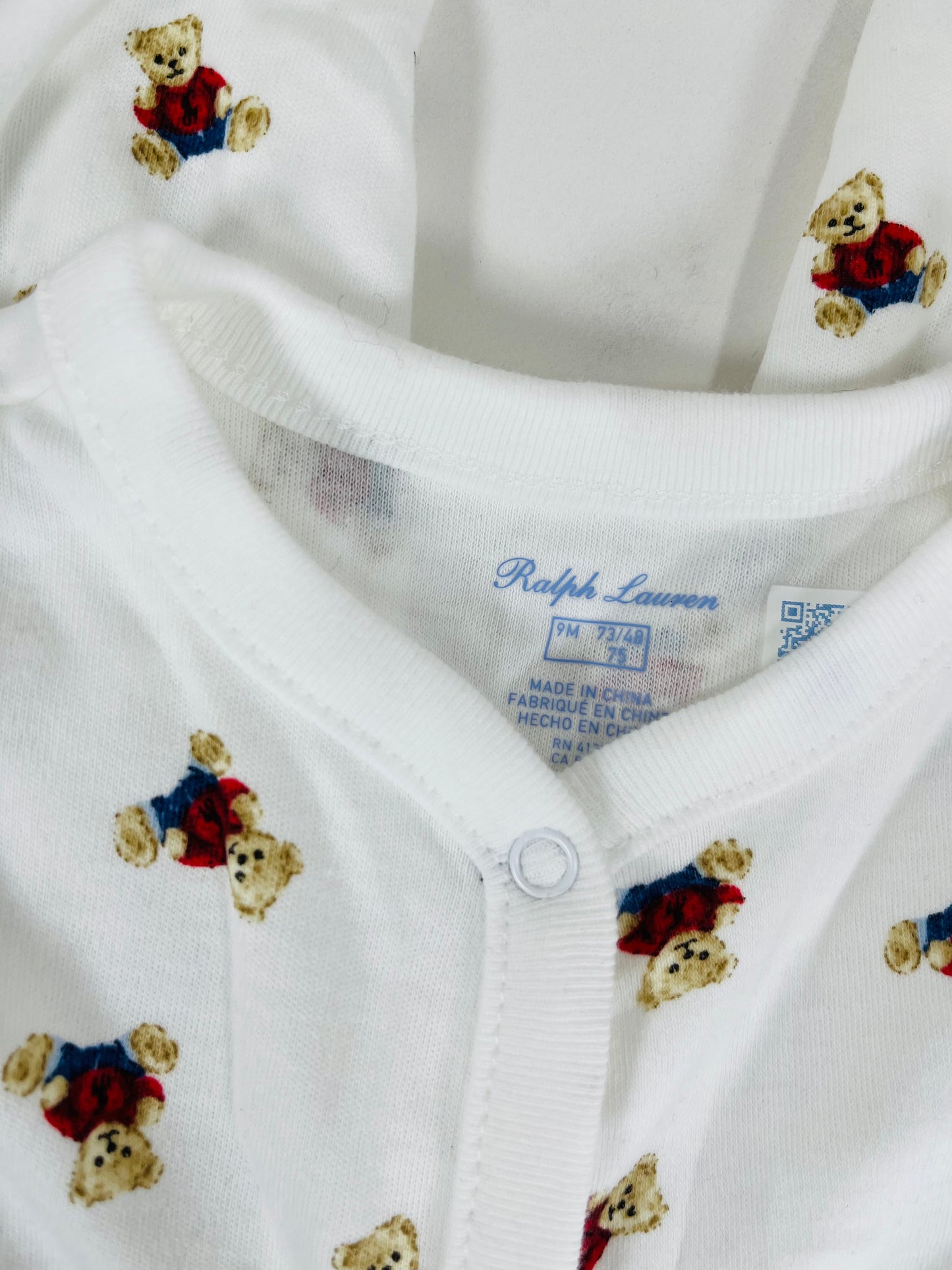 Polo Ralph Lauren mamleuco algodón 9m